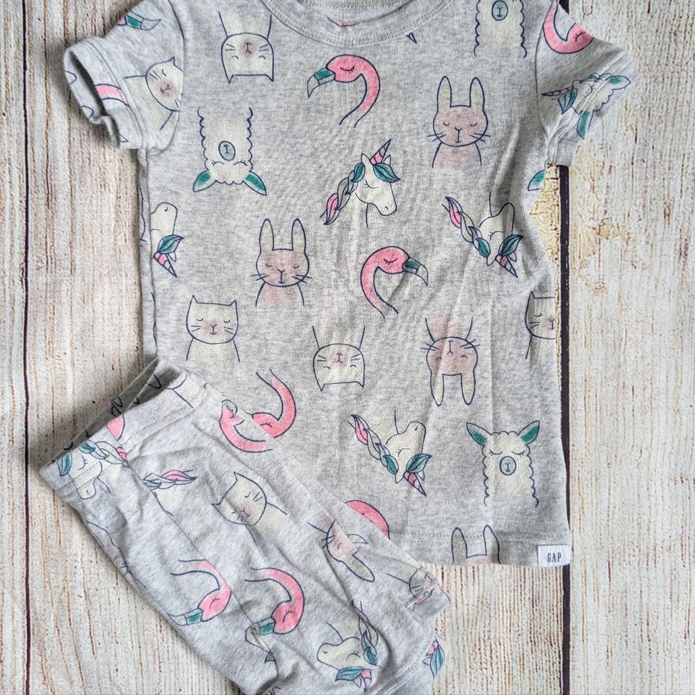Gap Organic Animal Pajamas